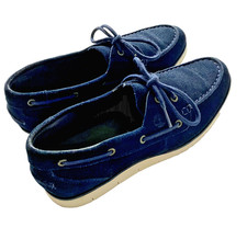 Timberland "Bootsschuhe" dunkelblau Schnürsenkel Wildleder Damen Gr. 39