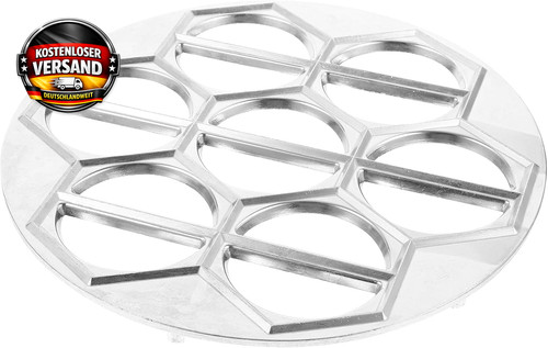 Teigtaschenform aus aluminium - teigtaschenform,