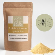250g Bockshornklee Pulver Bockshornkleesaat gemahlen Bockshornkleesamen