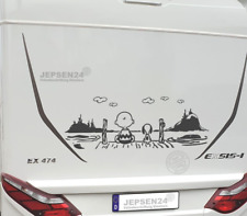 Aufkleber Snoopy Charly ca