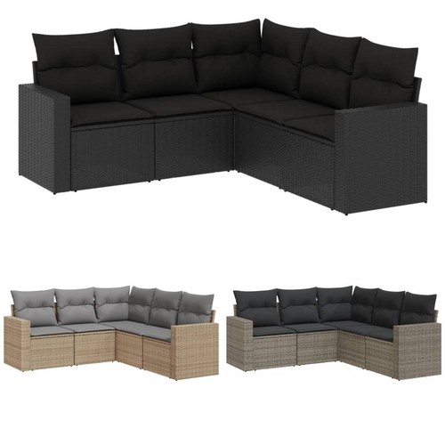 Polyrattan essgruppe lounge - essgruppe,
