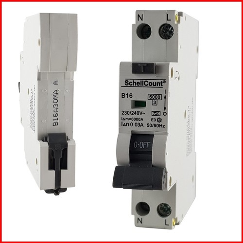 Rcbo b16a 30ma 6ka 1te - rcbo,