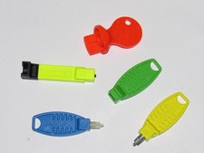 playmobil© 5 Verschiedene Werkzeug Schlüssel Stecker Verbinder Felsen