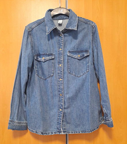 Denim herren jeanshemd - &denim,
