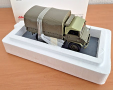 45 091 2700 Schuco Unimog 404 S Pritsche Plane 1:35 limitiert 500 Stk neuwertig