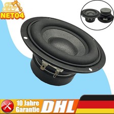 4.5 Zoll Klassischer Einbaulautsprecher HiFi Tieftöner Bass Lautsprecher Ersatz