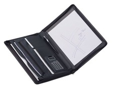 SCHREIBMAPPE  KONFERENZMAPPE DOKUMENTENMAPPE LEDER RINDLEDER A4 A 4 2647N F