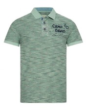 Camp David Poloshirt im Streifendesign green beat CG2404-3895-11
