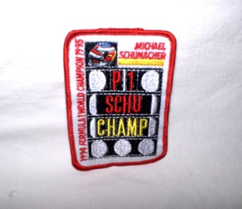 Michael schumacher aufnäher - schumacher,