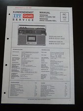 Original Service Manual  ITT
