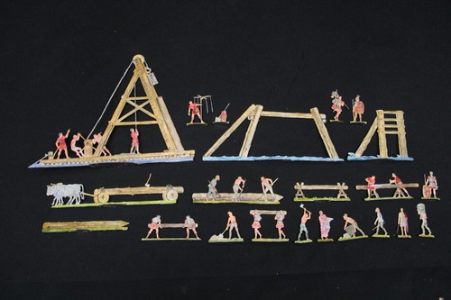 22x zinnfiguren römer - 22x,
