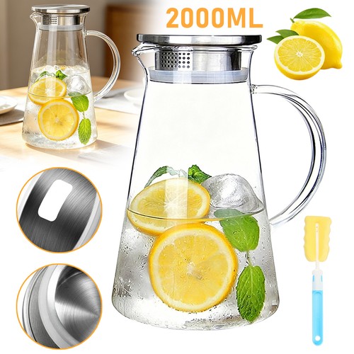 Glaskaraffe saftkrug - 2l,