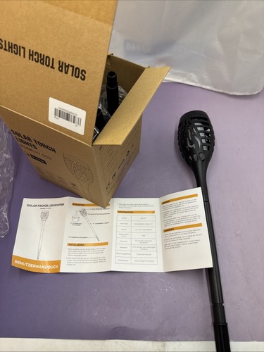Led solar fackelleuchte - led,