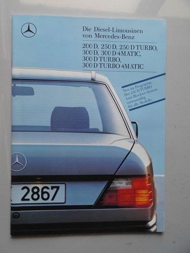 Die diesel limousinen - die, von