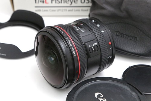 Canon 15mm f4l fisheye - canon, ef