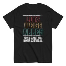 Lutz weiss Alles - Geschenk