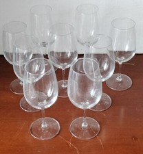 9 Rotweingläser Kristall 20