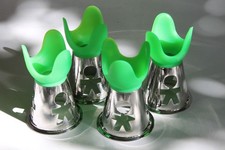 ALESSI 4 x Eierbecher egg cup