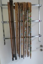 Konvolut  alter Wanderstöcke