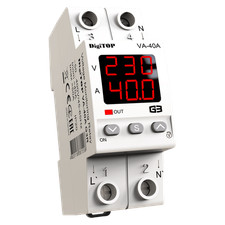 Voltage monitoring relay