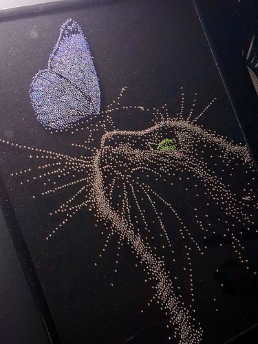 Handgemachtes strass bild - strass,
