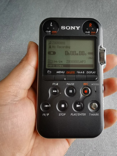 Sony pcm m10 black - portable, 96