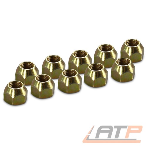 10x radmutter kegelbund - 10x,