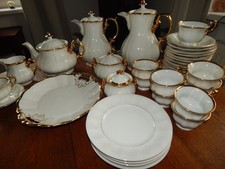 Carl Tiels C.T. Altwasser Schlesien Goldrand Kaffee-Service-Teile zur Auswahl