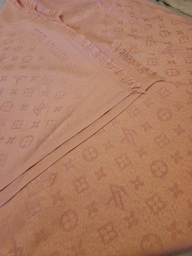 Schal monogramm rosa - schal,