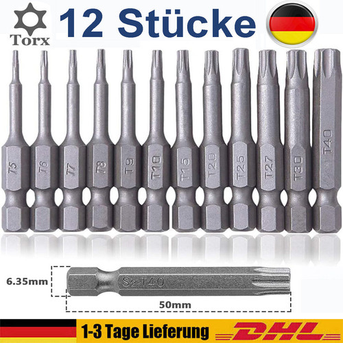 Torx bit set - bit, t9