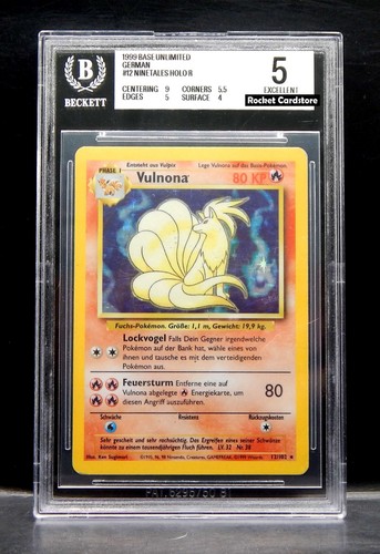 Pokemon vulnona holo - pokemon,