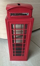 Spardose Telefonzelle rot England Großbritannien London Metall