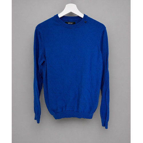 Replay premium cotton sweater - cotton,