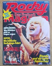 ROCKY 21 vom 17.5.1980 (Komplett mit KISS Riesenposter!) Blondie / Styx / 10cc