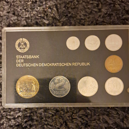 Ddr kursmünzensatz 1983 - ddr,
