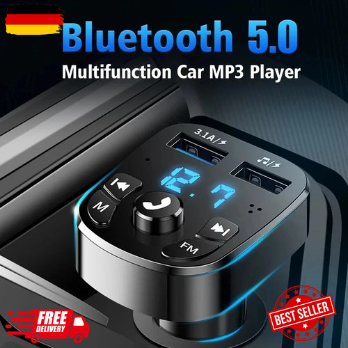 Bluetooth fm transmitter - 5.0,