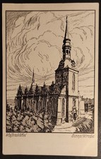 alte Topo-AK -Wolfenbüttel, Hauptkirche- unbenutzt (A73)