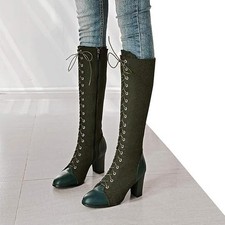 EUR39 Kniehohe Stiefel mit