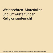 Weihnachten. Materialien und