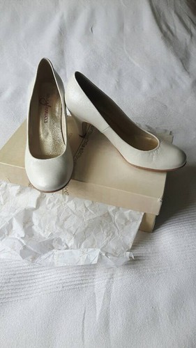 Brautschuhe leder pumps - brautschuhe,