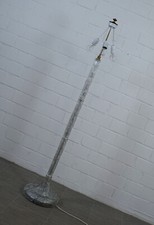 3er Eis Glas Acrylglas Stehleuchte Steh Lampe Stehlampe Vintage 1960er 1970er J.