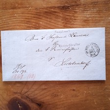 Forstamt Nürnberg Alt Brief