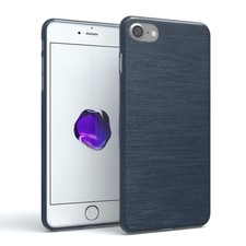 Handyhülle für Apple iPhone SE 2022 / 2020 / iPhone 8 / 7 Hülle Silikon Metallic