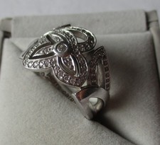 PIERRE CARDIN Größe 56 Ring 925 SILBER Sterling (161526)