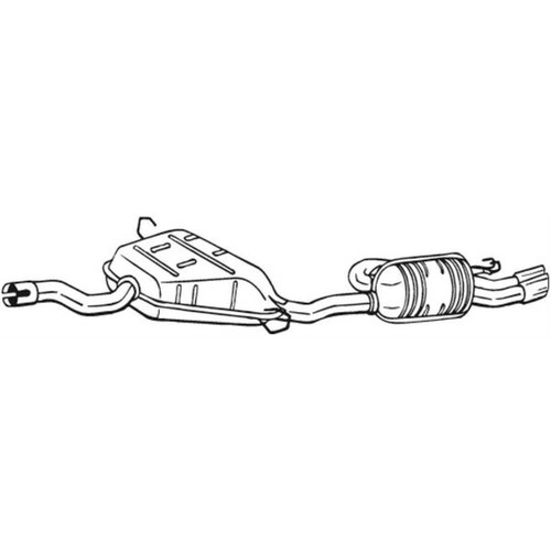 Bosal endschalldämpfer - bosal,