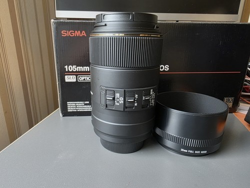 Sigma 105mm dg - f2.8, os