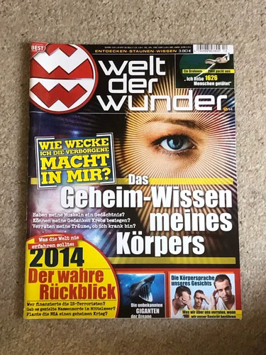 Welt der wunder zeitschrift - wunder,