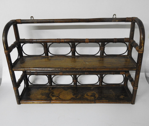 Altes vintage rattan - rattan, regal