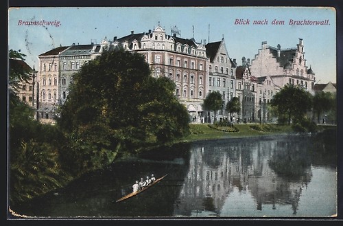 Ansichtskarte braunschweig - ansichtskarte,
