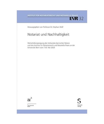 Notariat und nachhaltigkeit - notariat,